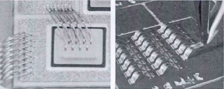 銅材料鍵合實物圖