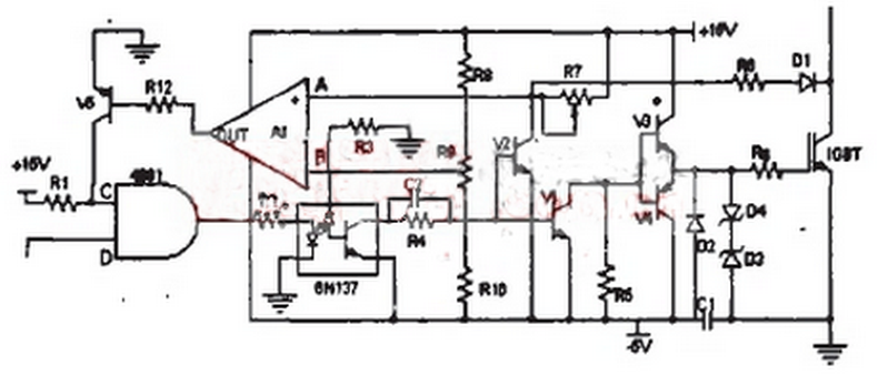 IGBT驅(qū)動(dòng)電路圖