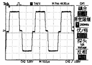 圖4 改進電路驅(qū)動波形