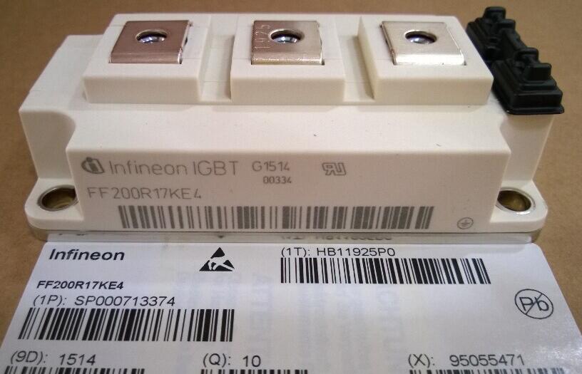 英飛凌IGBT模塊 FF200R17KE4 200A 1700V